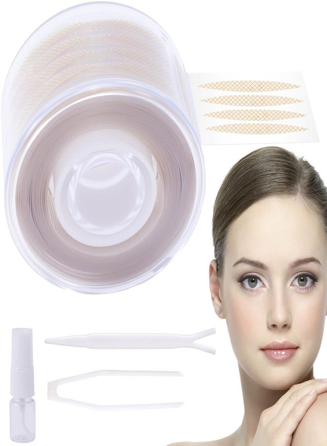SmallCat 600 Pcs Double Eyelid Tape, Invisible Eye Lid Tape for Hooded Eyes, Long-Lasting Hooded Eyelid Lifter Strips, Self- Adhesive Eye Tape for Hooded Eyes, Uneven, Droopy, Mono-Eyelids - Image 1